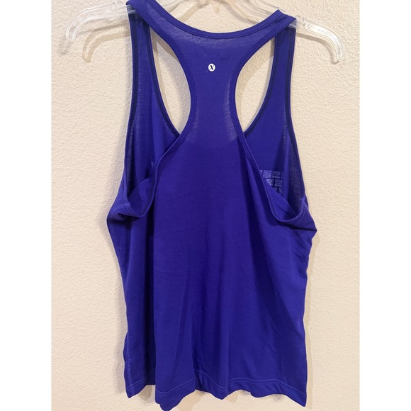 Xersion Women's Royal Blue Palm Tree Graphic Racerback Tank Top XL - Picture 5 of 5